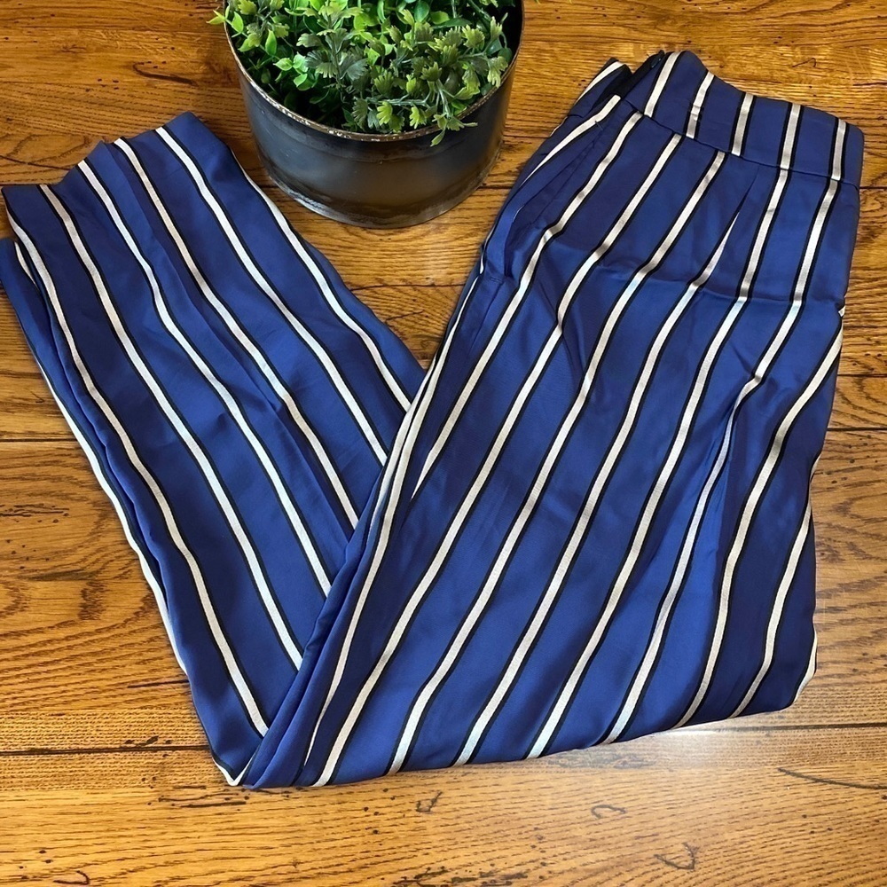 𝅺PESERICO Sign Pants Luxury Sz42 (6/8?)  was $395. - Picture 9 of 9